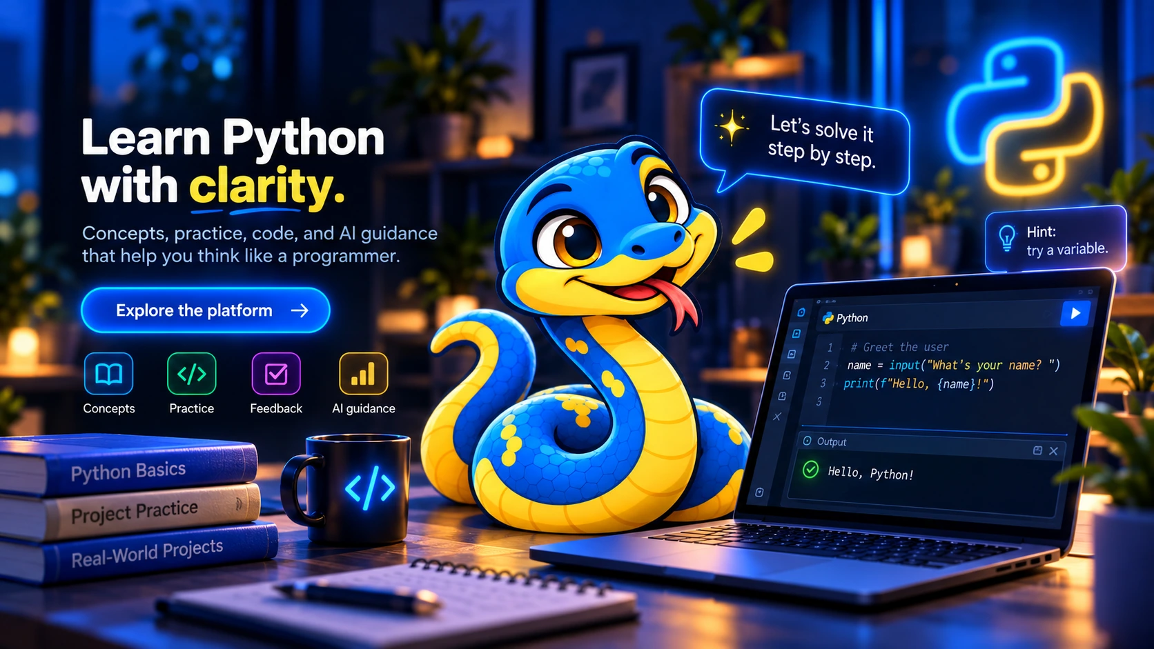 Python AI Tutor – platforma za učenje Pythona uz Sloby AI mentora